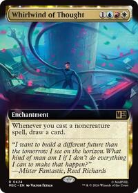 Whirlwind of Thought (Extended Art) - Commander: Marvel Super Heroes - 424