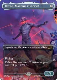 Ultron, Machine Overlord (Borderless) - Commander: Marvel Super Heroes #507