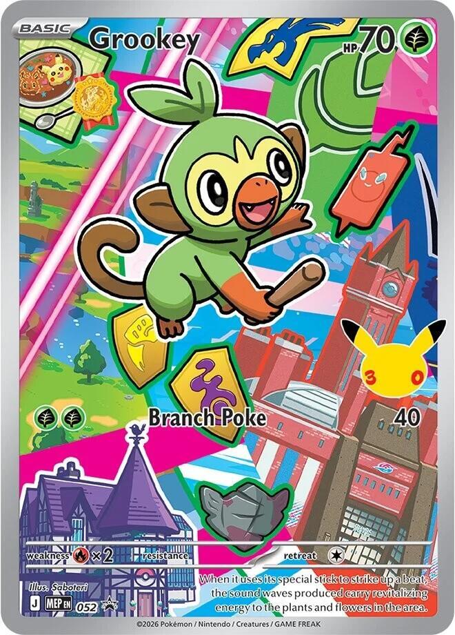 Grookey - Mega Evolution Promo #052