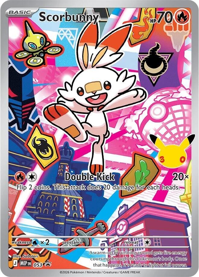 Scorbunny - Mega Evolution Promo #053