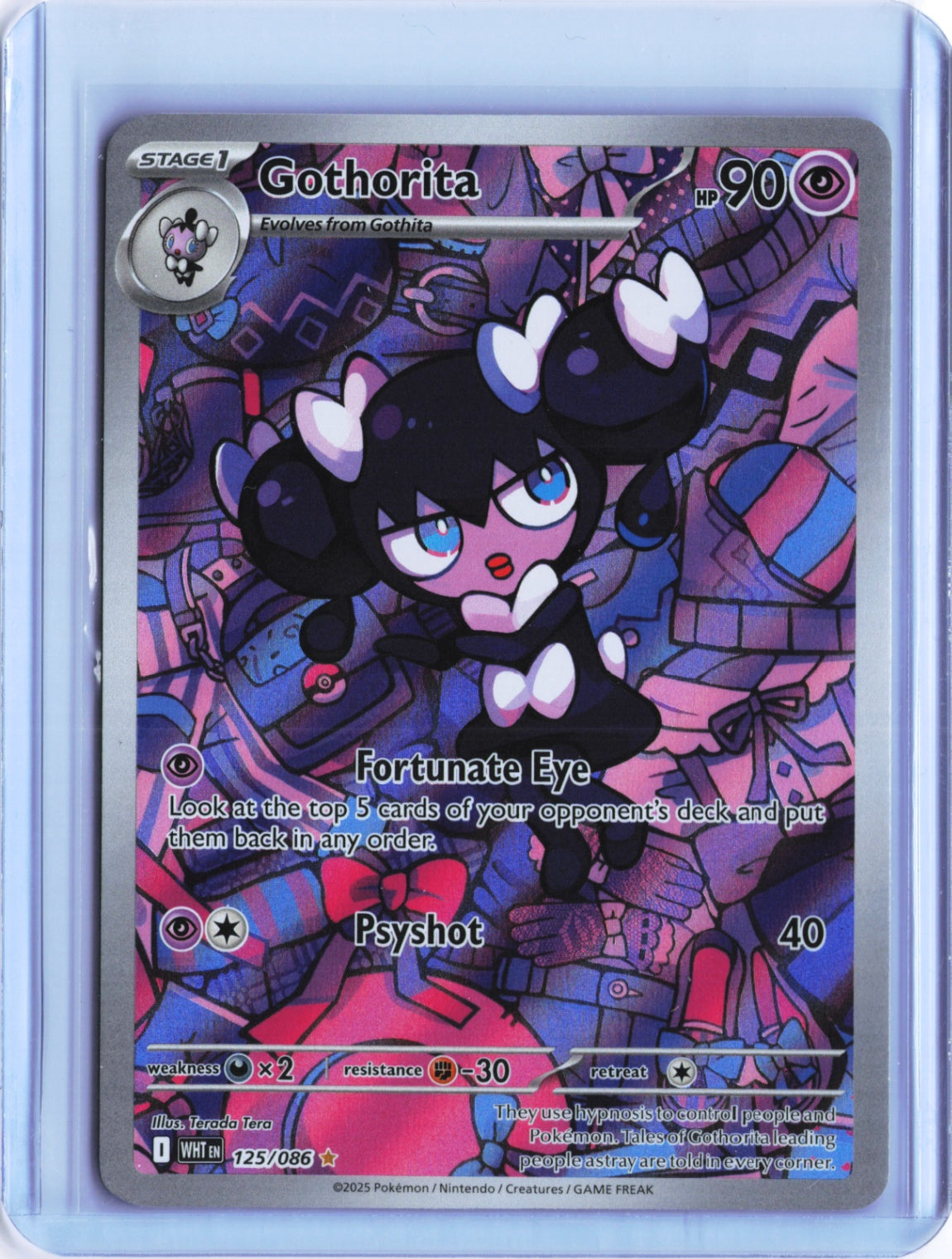 Gothorita - Illustration Rare SV: White Flare 125/086 NM