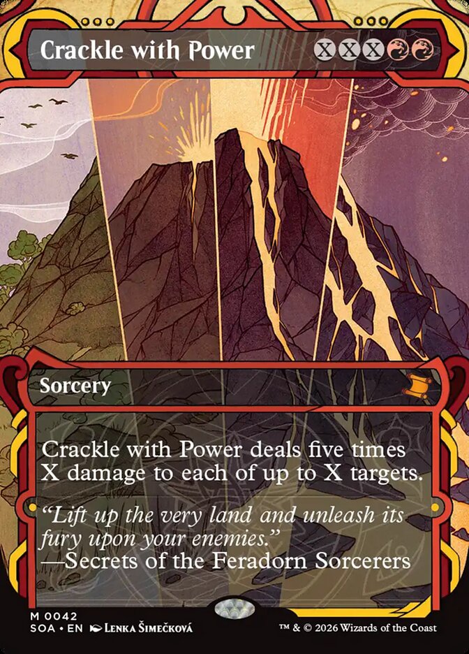 Crackle with Power - Secrets of Strixhaven Mystical Archive #42