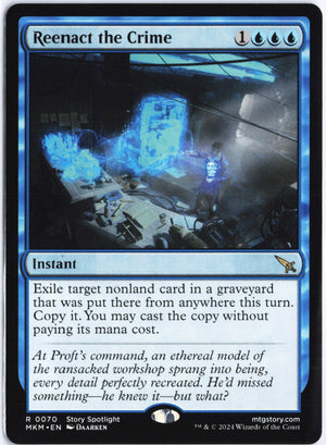 Reenact the Crime R Murders at Karlov Manor 70 NM