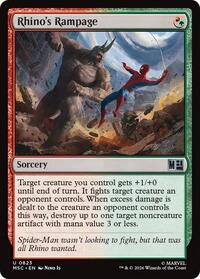 Rhino's Rampage - Commander: Marvel Super Heroes - 823