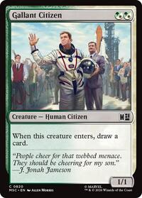 Gallant Citizen - Commander: Marvel Super Heroes - 820