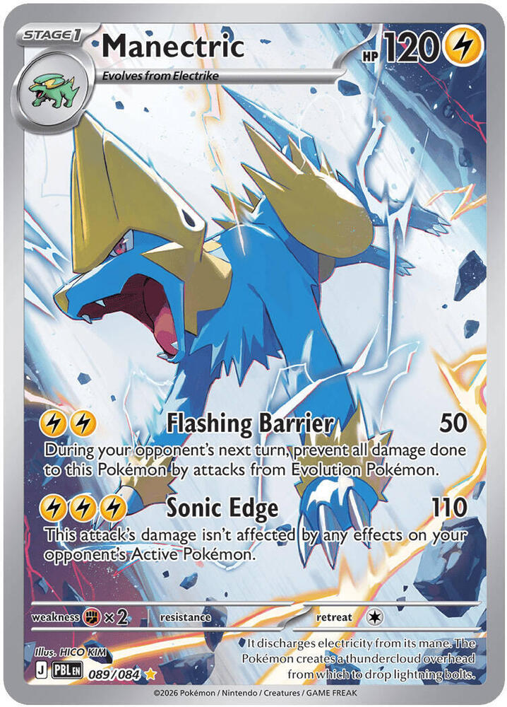 Manectric - Pitch Black #089/084