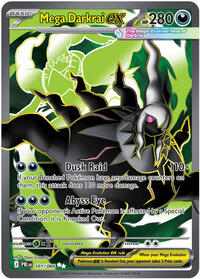 Mega Darkrai ex - 101/084 - ME05: Pitch Black - 101/084