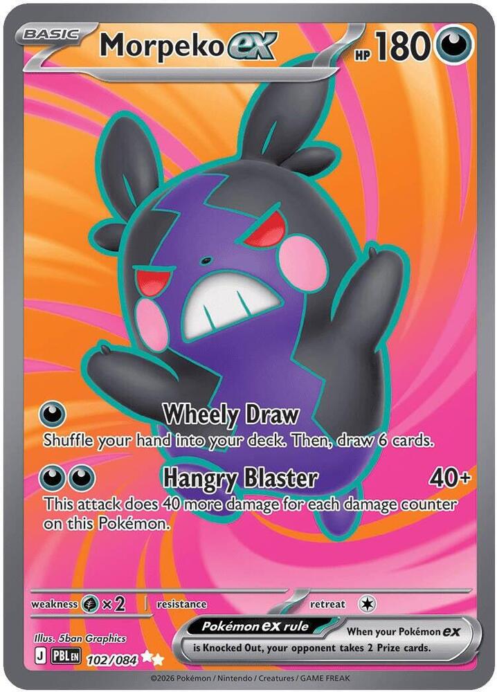 Morpeko ex - Pitch Black #102/084