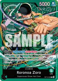 Roronoa Zoro (OP12-020) - ST-32: Starter Deck 32 GREEN Roronoa Zoro - OP12-020