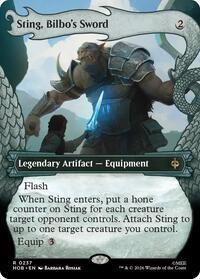 Sting, Bilbo's Sword (Showcase) - The Hobbit - 237