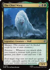 The Chief Warg - The Hobbit - 150