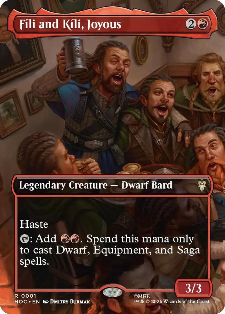 Fili and Kili, Joyous (Borderless) - The Hobbit: Eternal-Legal #1