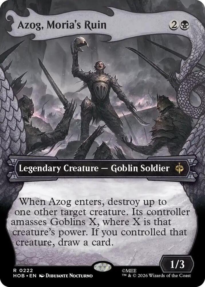 Azog, Moria's Ruin (Showcase) - The Hobbit #222