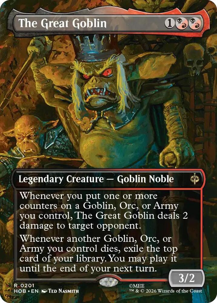 The Great Goblin (Borderless) - The Hobbit #201