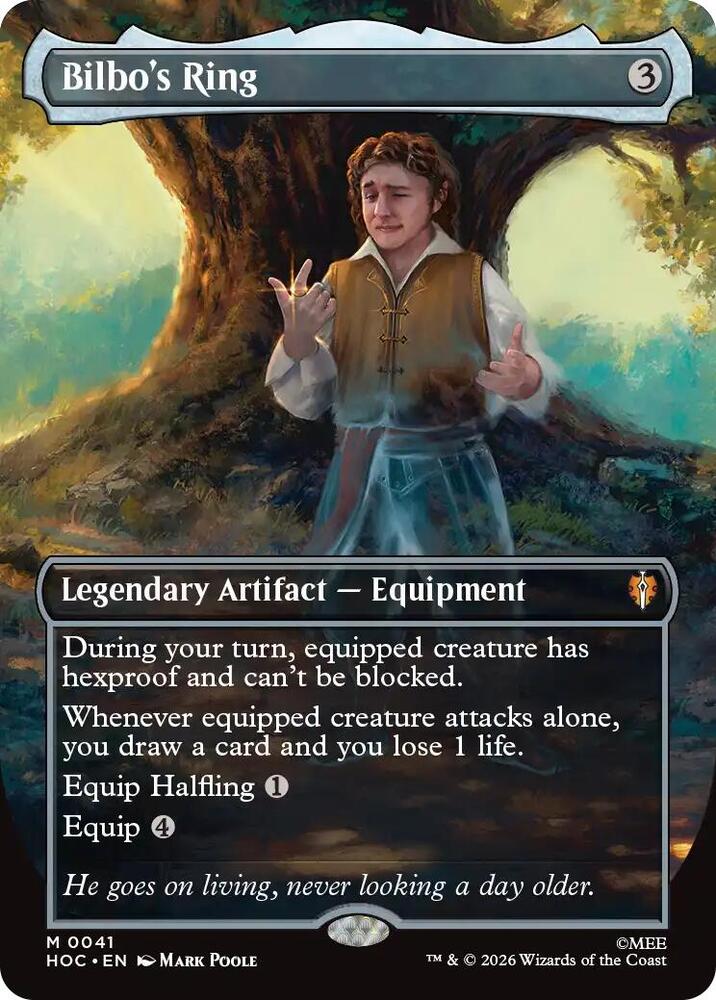 Bilbo's Ring (Borderless) - The Hobbit: Eternal-Legal #41
