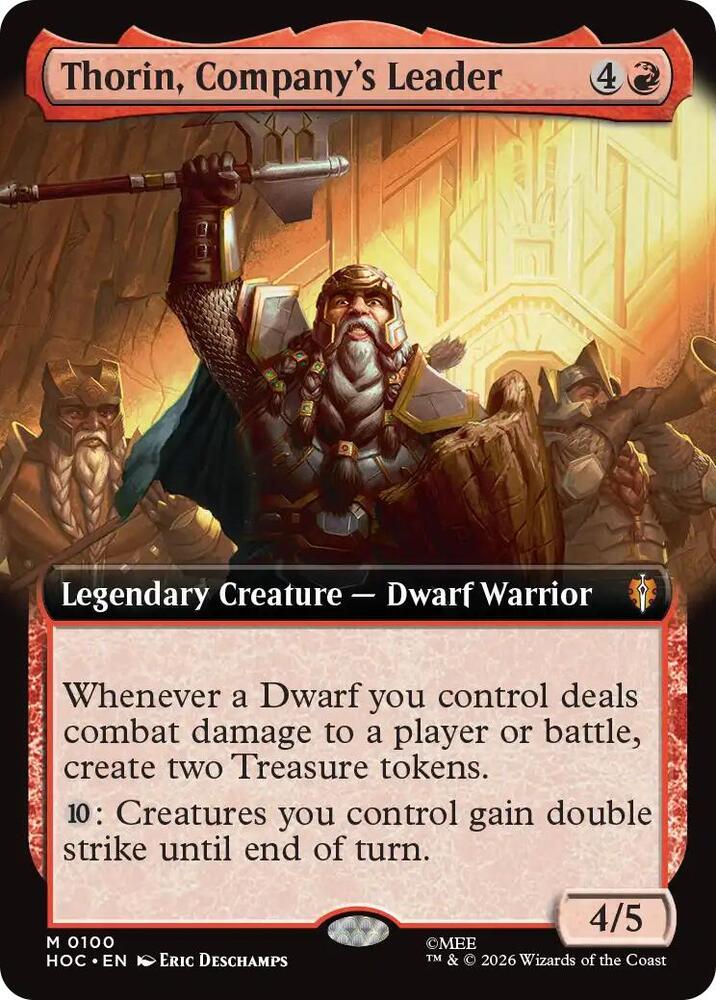 Thorin, Company's Leader (Extended Art) - The Hobbit: Eternal-Legal #100