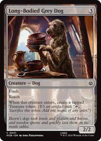 Long-Bodied Grey Dog - The Hobbit - 1