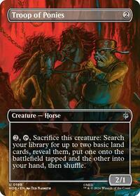 Troop of Ponies (Borderless) - The Hobbit - 199