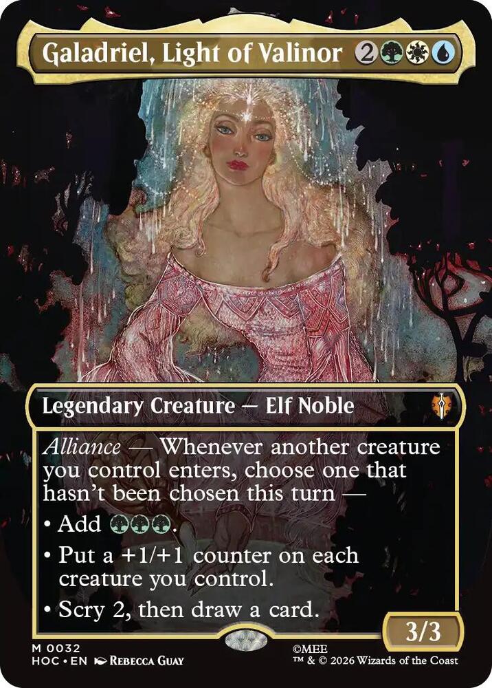 Galadriel, Light of Valinor (Borderless) - The Hobbit: Eternal-Legal #32