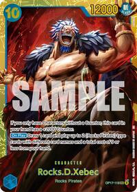 Rocks.D.Xebec (118) - The World's Strongest Warriors - OP17-118
