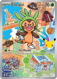 Chespin -  058 - First Partner Collection 2026 - 058