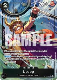 Usopp (Alternate Art) - The World's Strongest Warriors - OP17-080