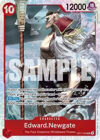 Edward.Newgate (005) - The World's Strongest Warriors - OP17-005