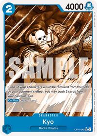 Kyo (Pandaman Art) - The World's Strongest Warriors - OP17-045