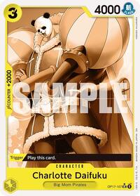 Charlotte Daifuku (Pandaman Art) - The World's Strongest Warriors - OP17-107