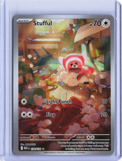 Stufful - Illustration Rare ME01: Mega Evolution 154/132 NM