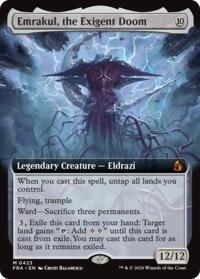 Emrakul, the Exigent Doom (Extended Art) - Reality Fracture - 423