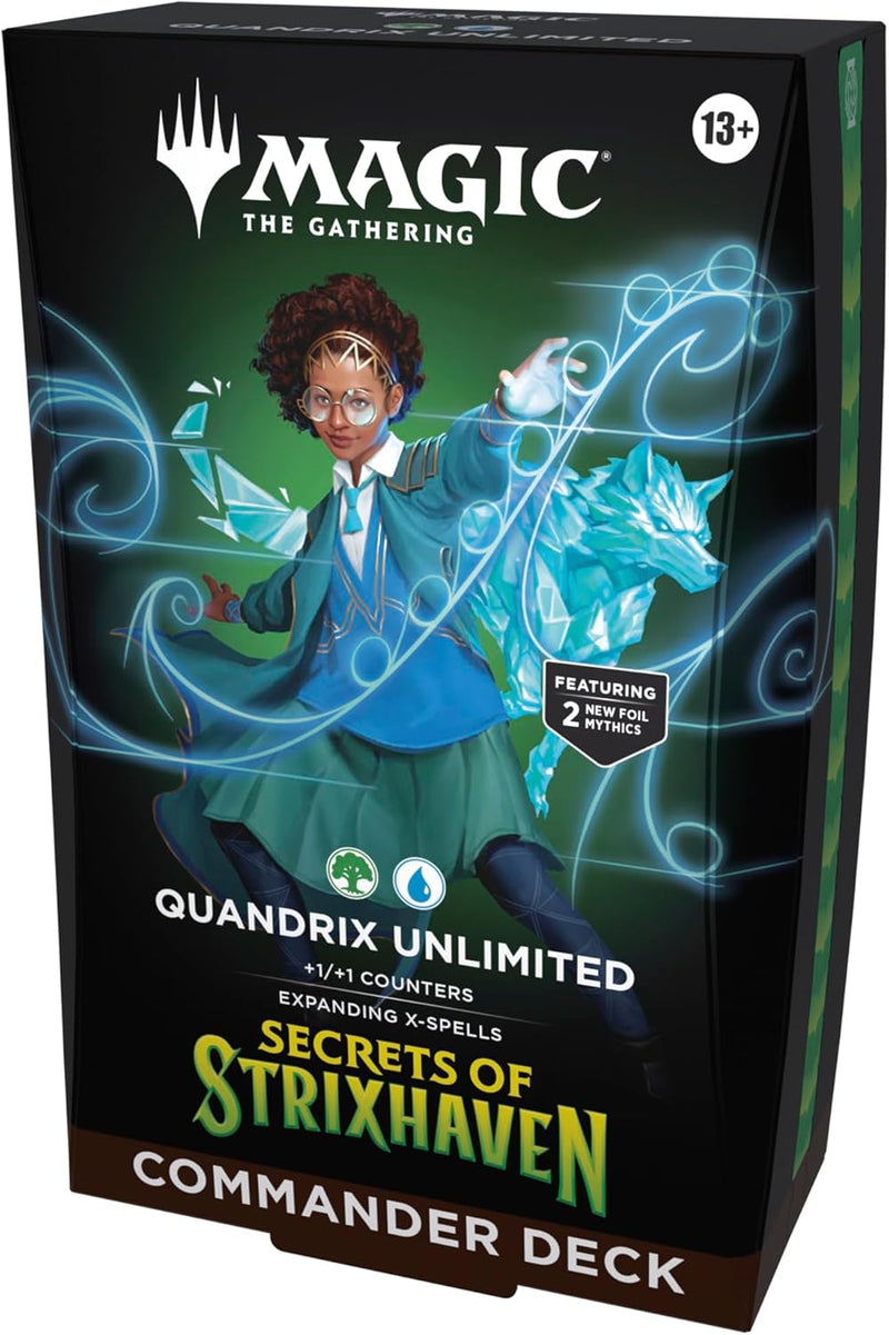 Magic: The Gathering Secrets of Strixhaven Commander Deck - Quandrix Unlimited