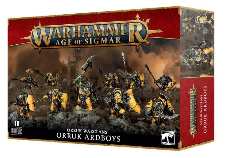 Warhammer Age of Sigmar Orruk Ardboyz One Size