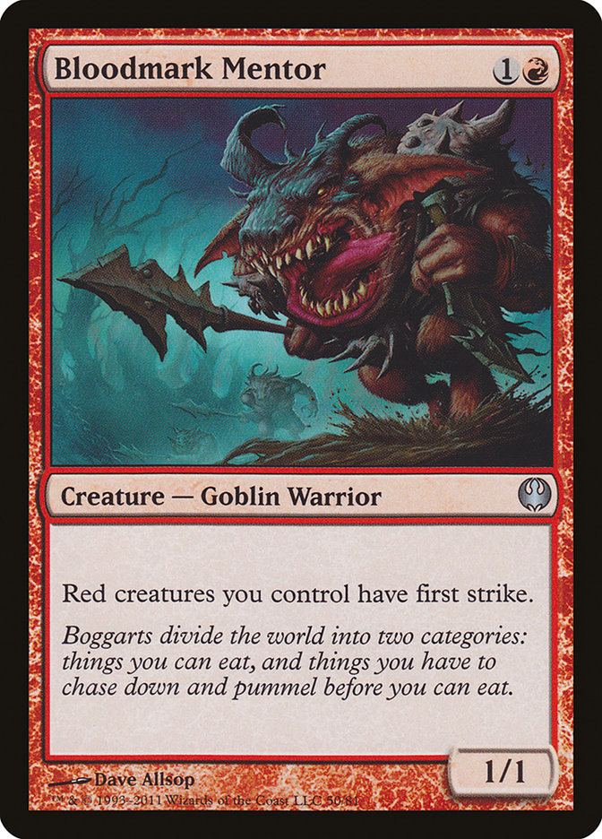 Bloodmark Mentor - Duel Decks: Knights vs. Dragons #50
