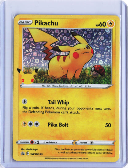 Pikachu - (General Mills) Promo Miscellaneous Cards & Products SWSH039 NM