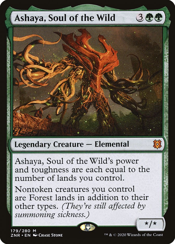 Ashaya, Soul of the Wild - Zendikar Rising #179