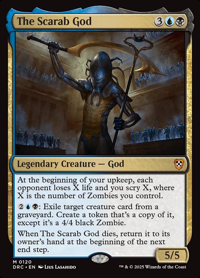 The Scarab God - Aetherdrift Commander #120