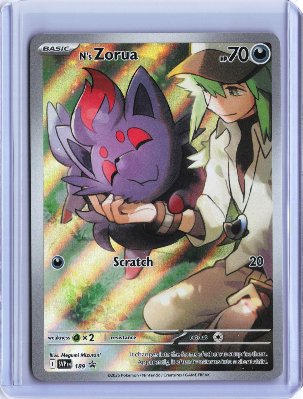N's Zorua - Promo SV: Scarlet & Violet Promo Cards 189 NM