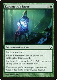Karametra's Favor - Born of the Gods - 125