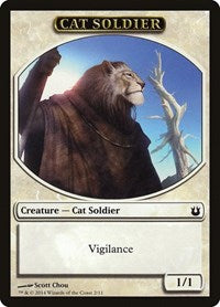 Cat Soldier Token - Born of the Gods - 2