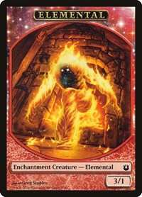Elemental Token - Born of the Gods - 7