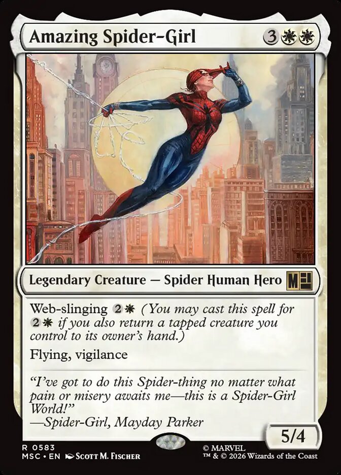 Amazing Spider-Girl - Marvel Super Heroes Commander #583
