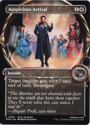 Auspicious Arrival (Showcase) C Murders at Karlov Manor 288 NM