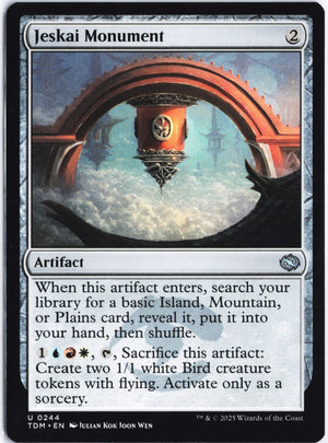 Jeskai Monument U Tarkir: Dragonstorm 244 NM