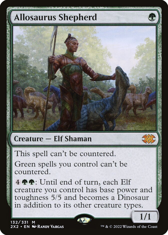 Allosaurus Shepherd - Double Masters 2022 #132