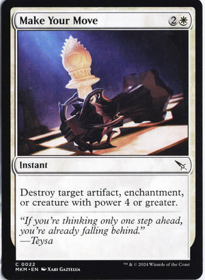 Make Your Move C Murders at Karlov Manor 22 NM