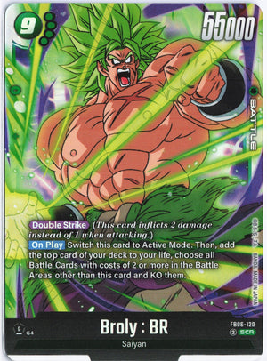 Dragon Ball Super TCG Broly : BR - FB06-120 - Rivals Clash (FB06) SCR Near Mint