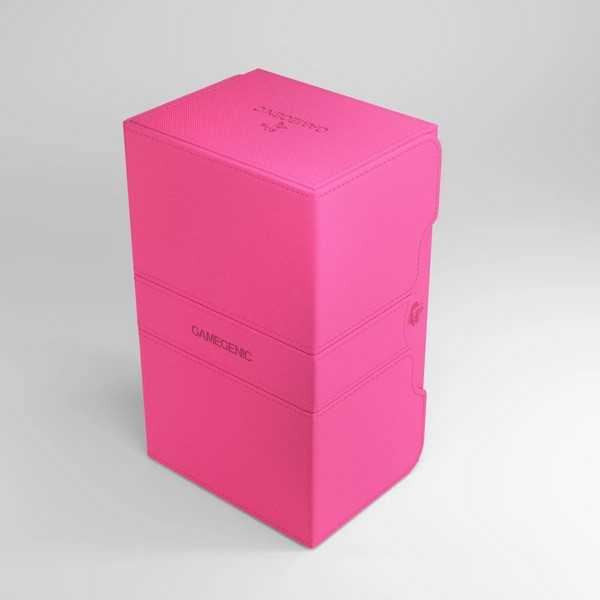 Gamegenic: Stronghold 200+ XL Convertible Deck Box Pink with Accessories Drawer