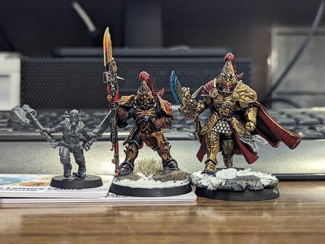 Games Workshop Warhammer 40k Adeptus Custodes: Custodian Wardens One Size