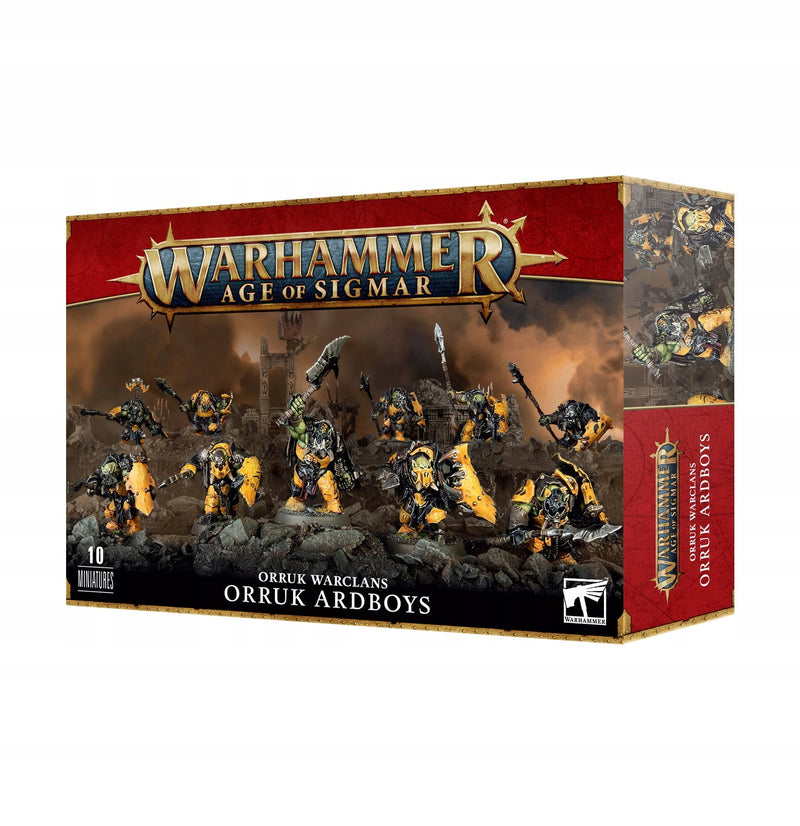 Warhammer Age of Sigmar Orruk Ardboyz One Size
